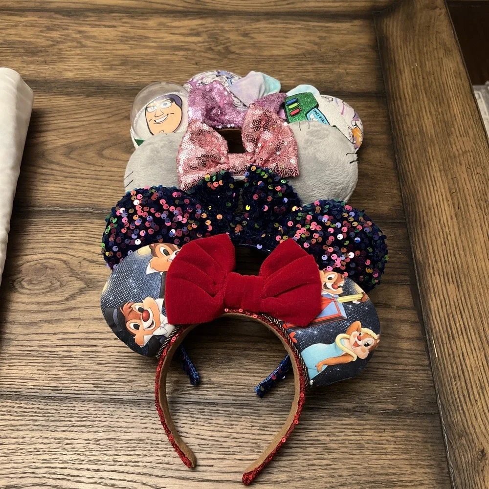 Lot Of 5 Custom Minnie Ears